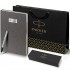 Набор Parker Jotter Stainless Steel CT из перьевой ручки и серого ежедневника в Челябинске