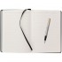 Набор Parker Jotter Stainless Steel GT из перьевой ручки и ежедневника недатированного черного цвета в Челябинске