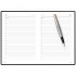 Набор Parker Jotter Stainless Steel GT из перьевой ручки и черного ежедневника в Челябинске