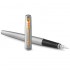 Набор Parker Jotter Stainless Steel GT из перьевой ручки и синего ежедневника недатированного в Челябинске