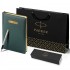 Набор Parker Jotter Stainless Steel GT из перьевой ручки и зеленого ежедневника недатированного в Челябинске