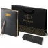 Набор Parker Jotter XL SE20 Monochrome Rose Gold из шариковой ручки и ежедневника черного цвета в Челябинске