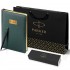 Набор Parker Jotter XL SE20 Monochrome Black из шариковой ручки и ежедневника зеленого цвета в Челябинске