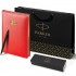 Набор Parker Jotter XL SE20 Monochrome Black из шариковой ручки и ежедневника красного цвета в Челябинске