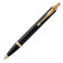 Набор Parker IM Metal Black GT из шариковой ручки и ежедневника недатированного черного цвета в Челябинске