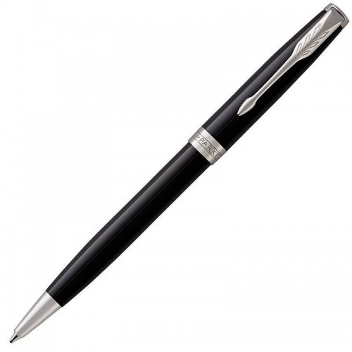 Шариковая ручка Parker (Паркер) Sonnet Core Black Lacquer CT в Челябинске
